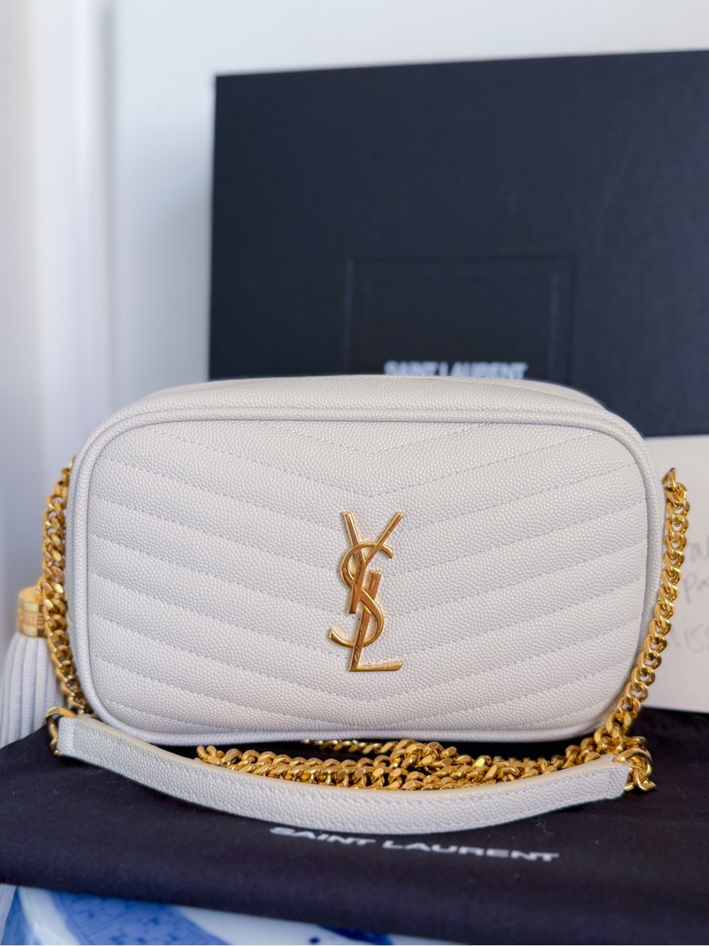 Saint Laurent Mini Lou Camera Bag YSL